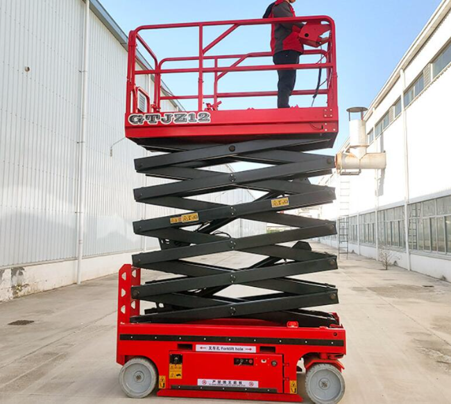 白沙自行走移动式升降机