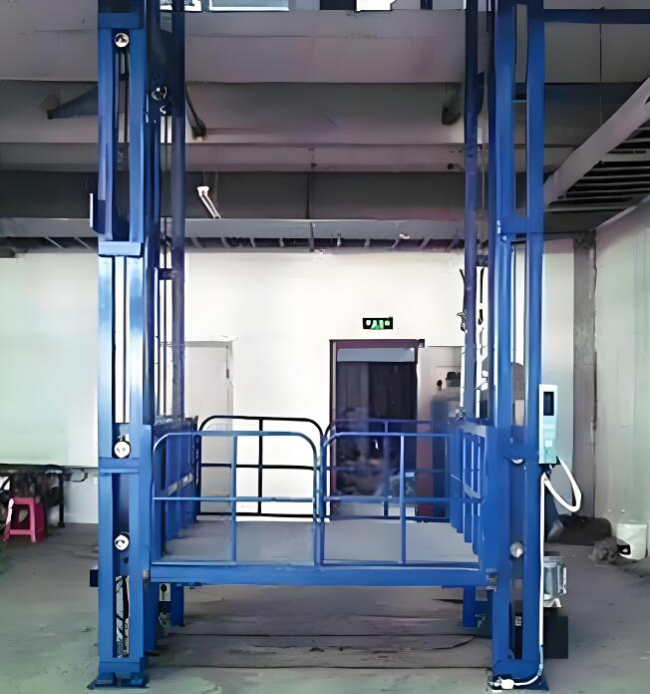 白沙导轨式升降货梯